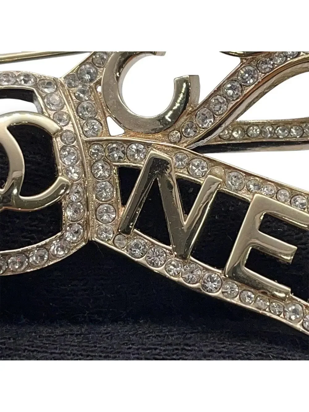 Chanel Cc Logo Brooch Metal #343189C10B